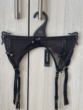 Gorgeous Black Bow Suspender