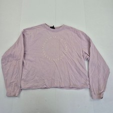 NIKE Sweatshirt Small Purple