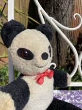 Teddy bear old antique panda - teddy,