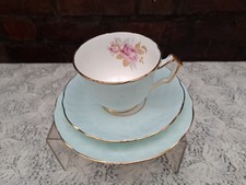 Aynsley Pale Blue Crocus Pink