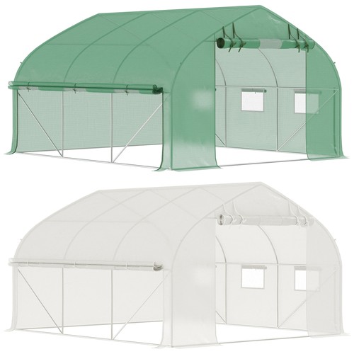 Outsunny tunnel greenhouse - outsunny,