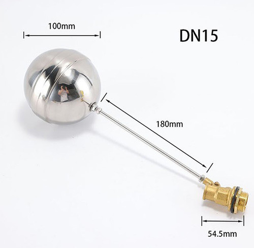 Water tank float ball valve - water,