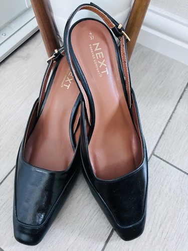 Next size black leather - next,