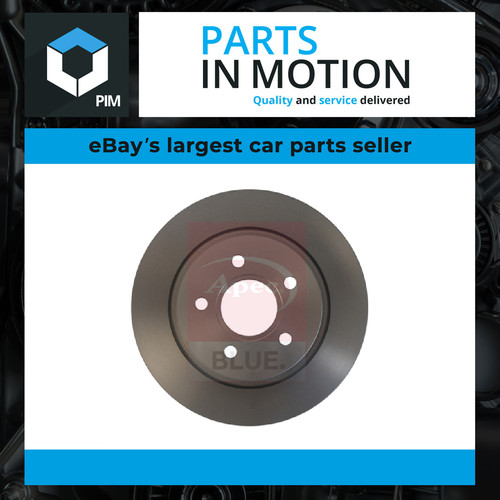 Brake discs pair solid fits - 2x,