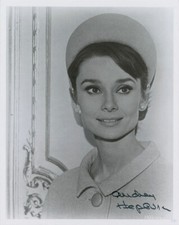 AUDREY HEPBURN Signed