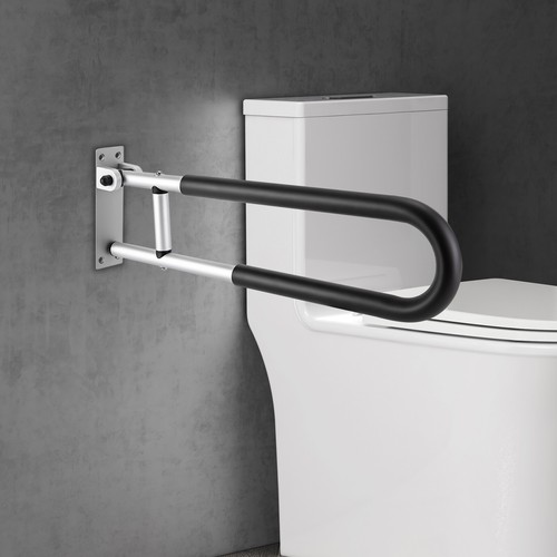 Bathroom toilet handrail - toilet, grab