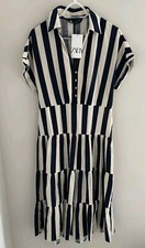 ZARA Dress Linen Shirt Midi