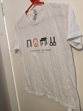 Nile Wilson White "Changing The Game" T-Shirt Size M Age 7-8-9 Gymnastics