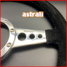 14" Inch Classic Car Alcantara Steering Wheel Fits Moto Lita Boss