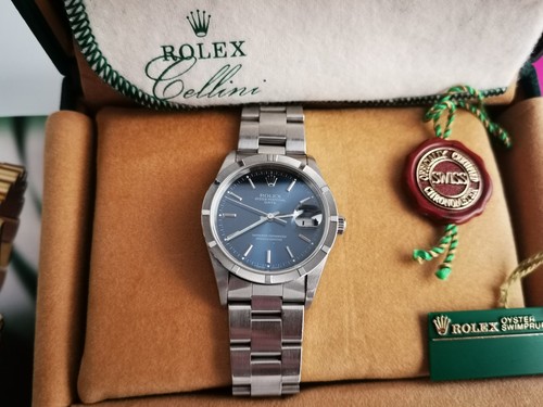 Rolex oyster perpetual blue - perpetual,