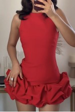 Zara Bright Red Matching