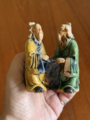 Antique chinese mudmen - chinese,
