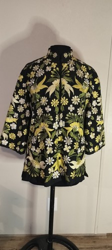 Tesoro black floral - tesoro's,