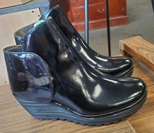 FLY LONDON Black Patent