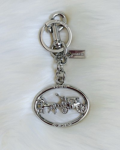 Horse carriage silver tone - horse,