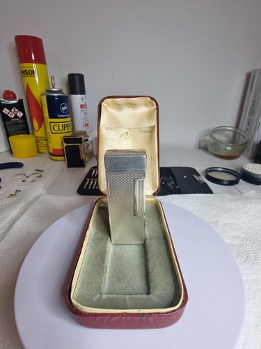 Dunhill rollagas silver plated - dunhill,