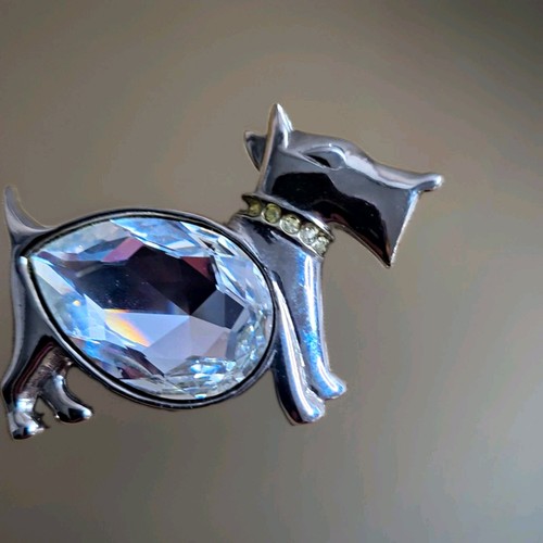 Vintage crystalscottie dog - vintage,
