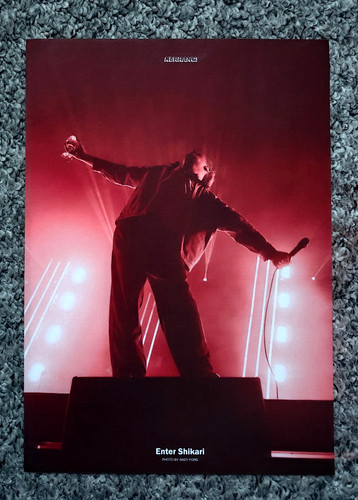 Enter shikari kerrang poster - -,