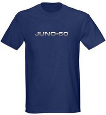 Roland Juno 60 Mens Blue T