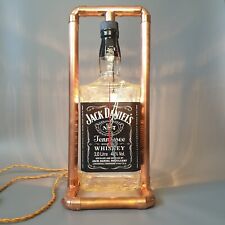 Jack Daniels Clock lamp 3L. Bottle Copper Retro vintage