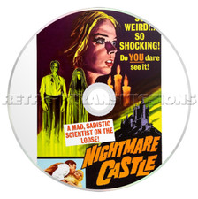 Nightmare Castle (aka. The Faceless Monster) (1965) Horror Movie / Film on DVD