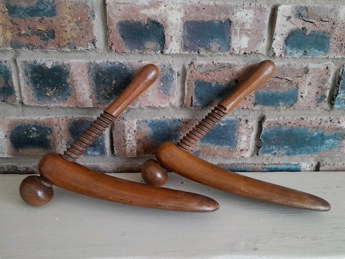Vintage wooden shoe - shoe, mens