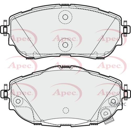 Brake pads for toyota - pads,
