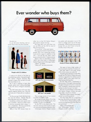 1969 bus red microbus photo - 1969,