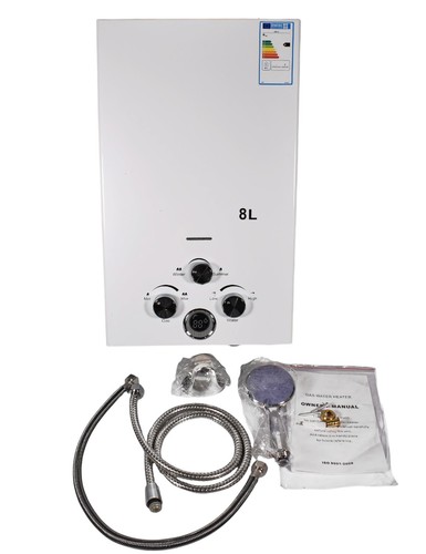 Instant gas hot water - 8l,