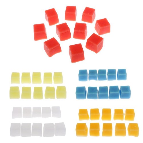 10x cube shape paraffin - shape, wax