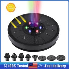 LED Solar Power Bird Bath