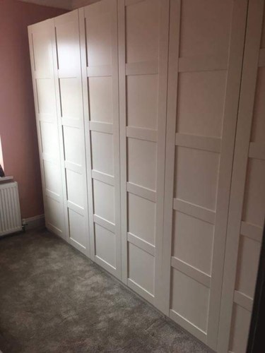 Ikea pax wardrobe - with, bergsbo