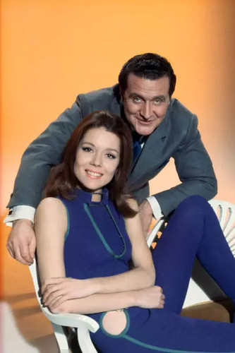 Diana rigg with patrick - rigg,