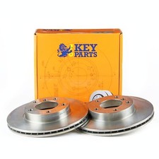 2x Brake Discs Vented For BMW
