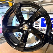 20" VW Transporter T5 T6 T6.1 Gloss Black S Line Rotor Design 8.5j Alloys X4