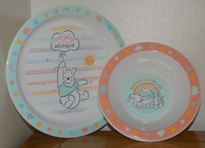 Winnie The Pooh Dinner Set - Plate & Bowl BRAND NEW