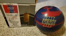 Storm Phaze II Bowling Ball X-Comp | 15 Pounds | 2.5-3" Pin | Pit On Ball