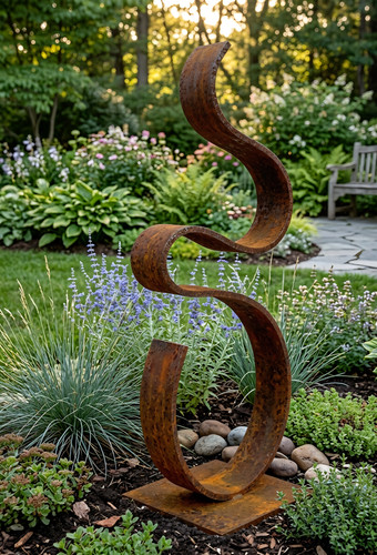 Abstract rustic steel - abstract,
