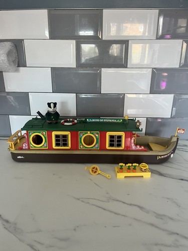Sylvanian families canal boat - canal,