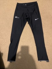 Nike Large Lycra Men's Trousers, Zip Bottom