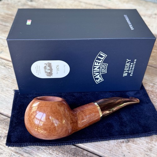 Savinelli whisky smooth brown - whisky,