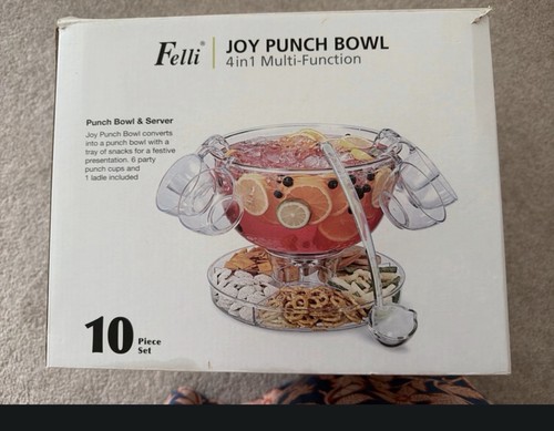 Felli joy punch bowl - punch, in