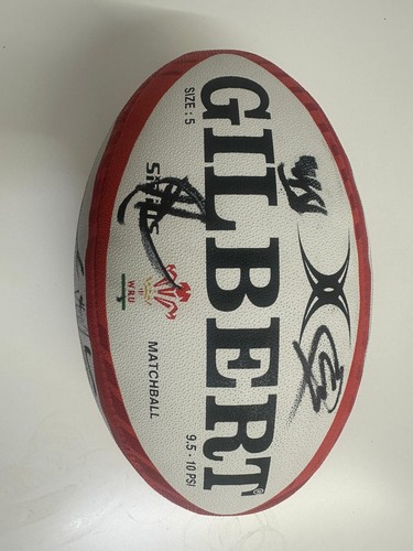 Wru wales rugby team signed - wales,