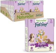 Naturediet - Feel Good Wet Dog Food, Natural and Nutritionally Balanced, Puppy,
