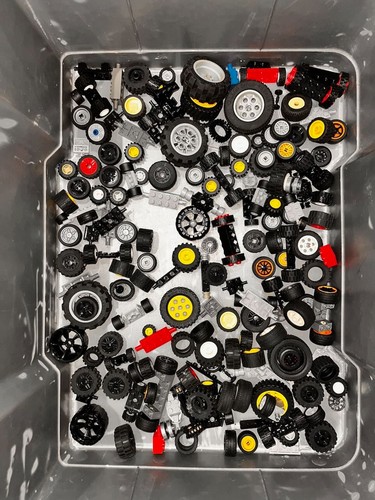 855g 100 genuine lego - lego, wheels