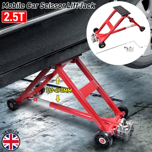 Mobile car scissor lift jack - car,