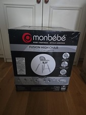 Monbebe Fusion Reclining Highchair with 8 Modes of Use Stardust BCH180STRD