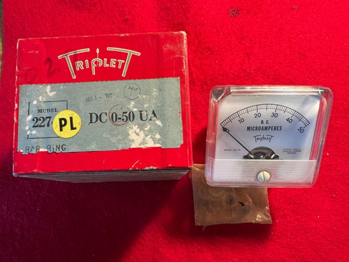 Nos vintage triplett model - nos,