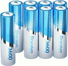 3600mWh AA Rechargeable