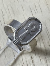 Egyptian Ankh 800 Silver Ring